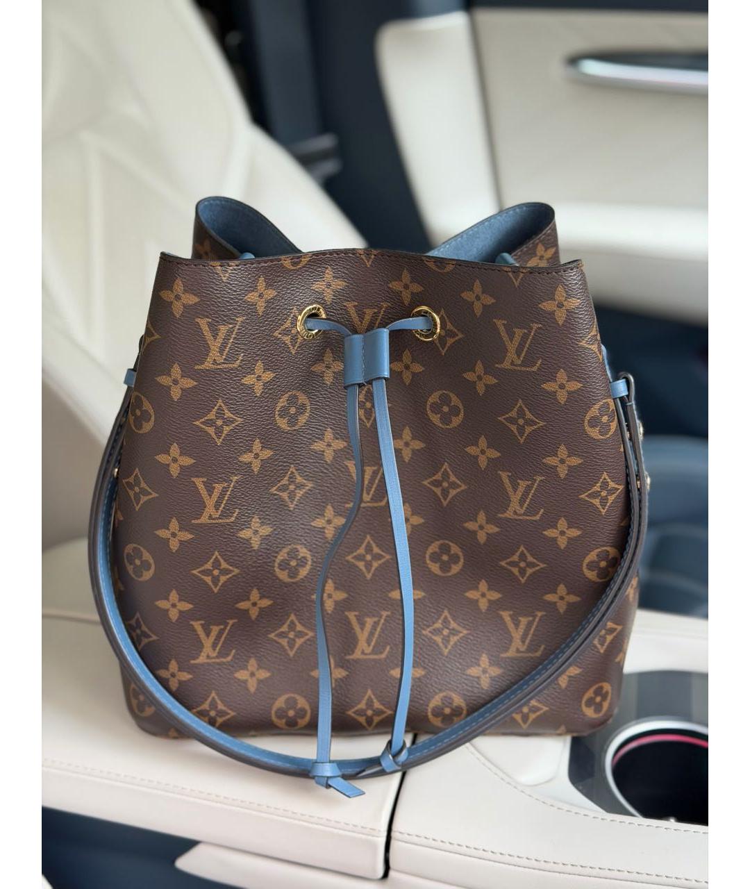 LOUIS VUITTON Коричневая сумка через плечо, фото 9
