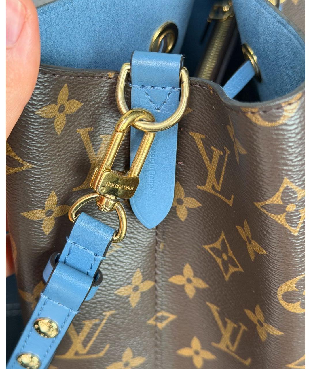 LOUIS VUITTON Коричневая сумка через плечо, фото 7