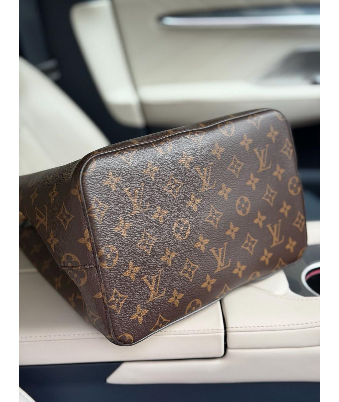 LOUIS VUITTON Коричневая сумка через плечо, фото 5
