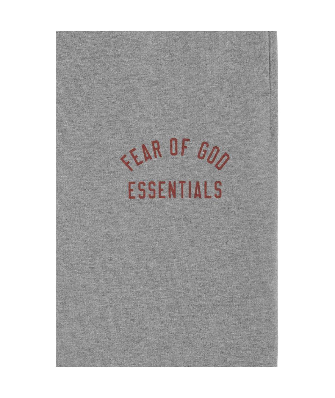 FEAR OF GOD ESSENTIALS Серые повседневные брюки, фото 3