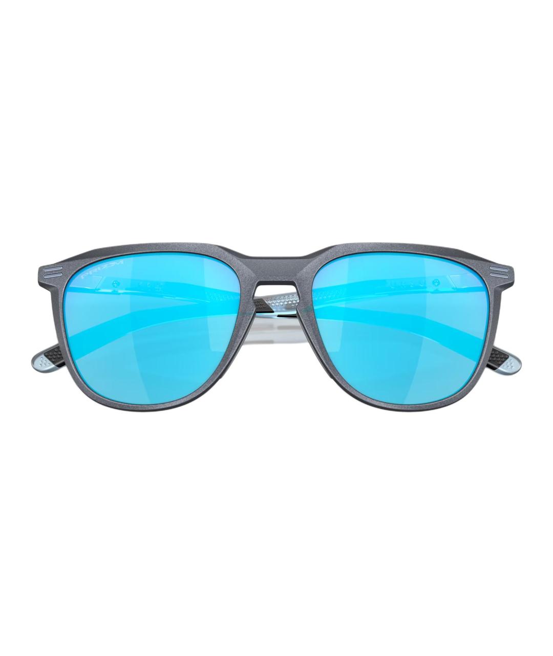 OAKLEY Синие пластиковые солнцезащитные очки, фото 5