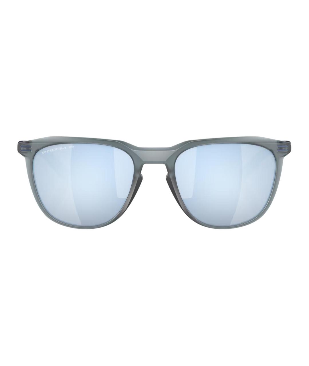 OAKLEY Голубые пластиковые солнцезащитные очки, фото 2