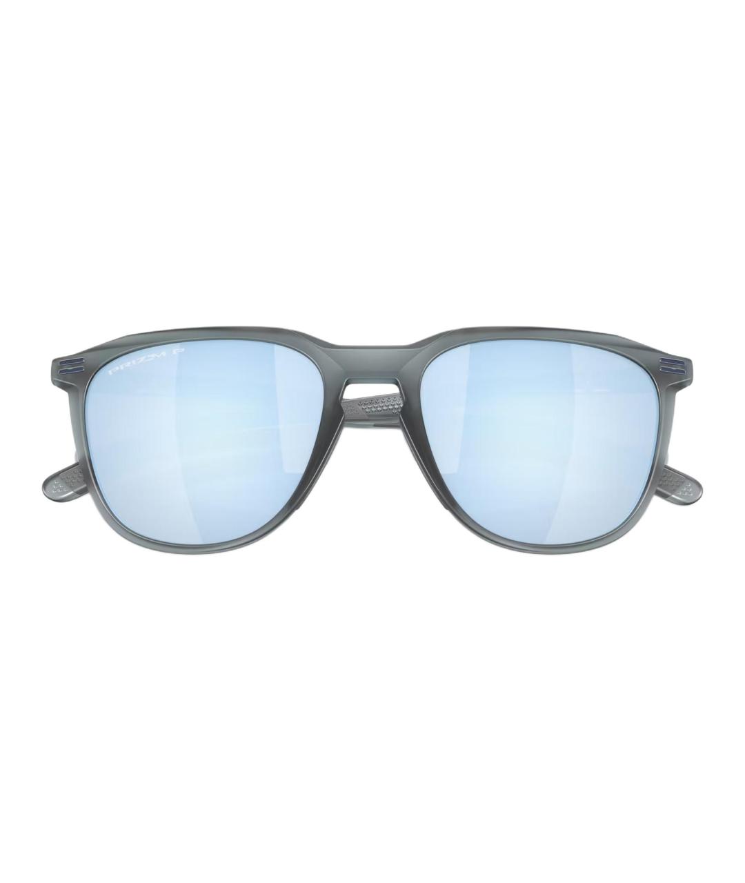 OAKLEY Голубые пластиковые солнцезащитные очки, фото 5
