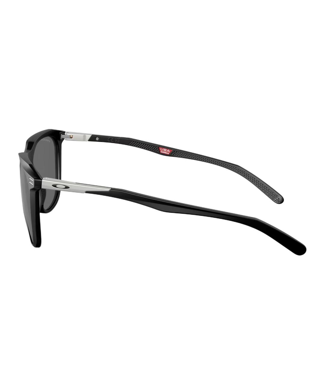 OAKLEY Черные пластиковые солнцезащитные очки, фото 3