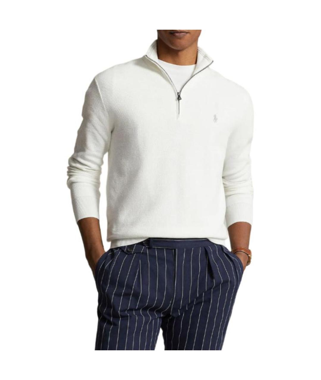 POLO RALPH LAUREN Белый джемпер / свитер, фото 3