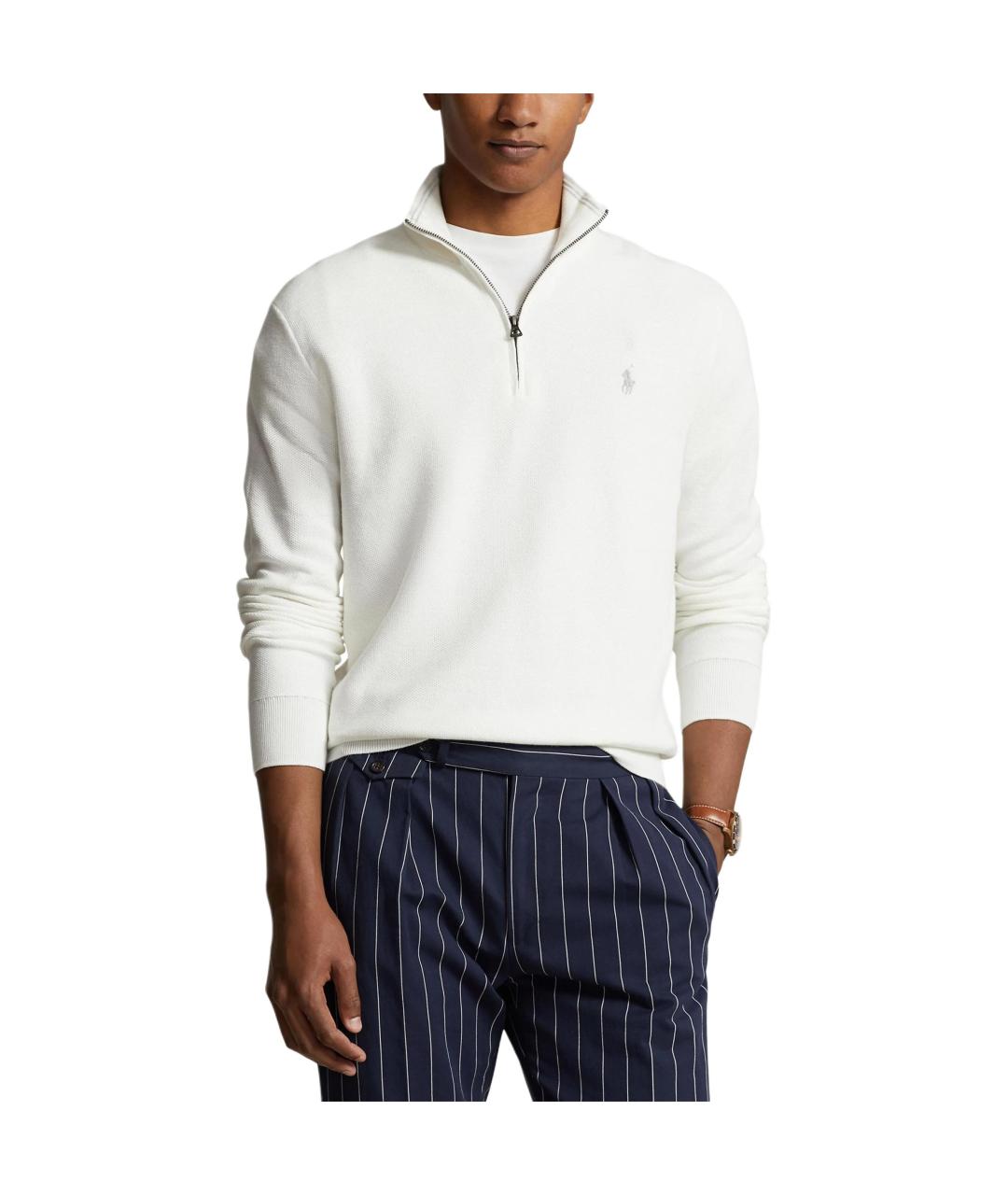 POLO RALPH LAUREN Белый джемпер / свитер, фото 4