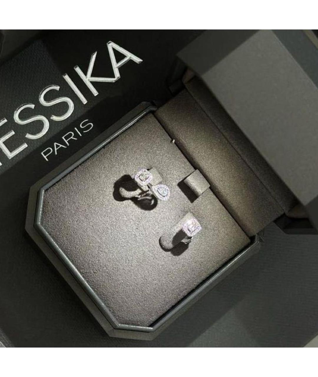 MESSIKA Серебряные серьги из белого золота, фото 4