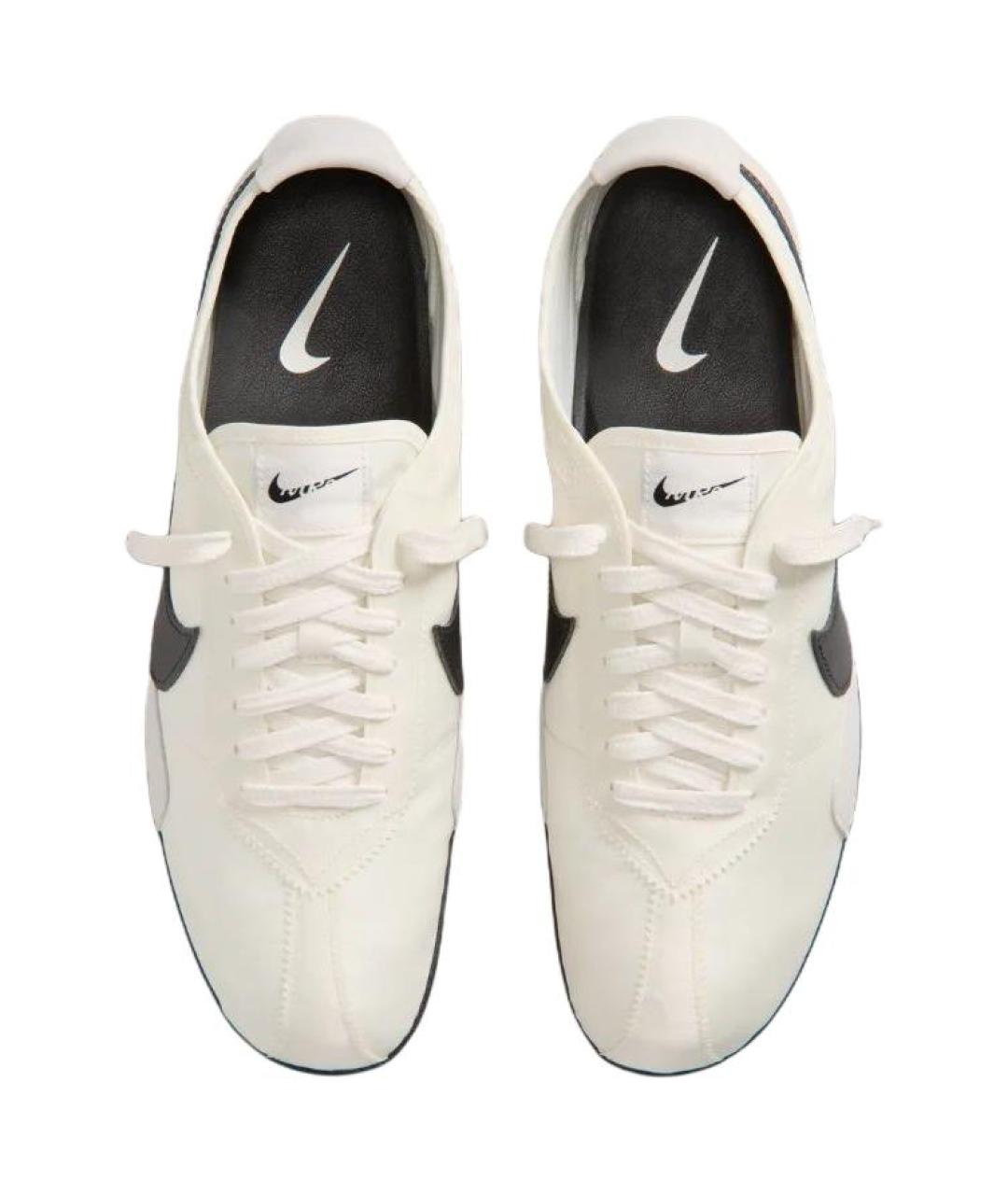 NIKE Белые текстильные кроссовки, фото 4