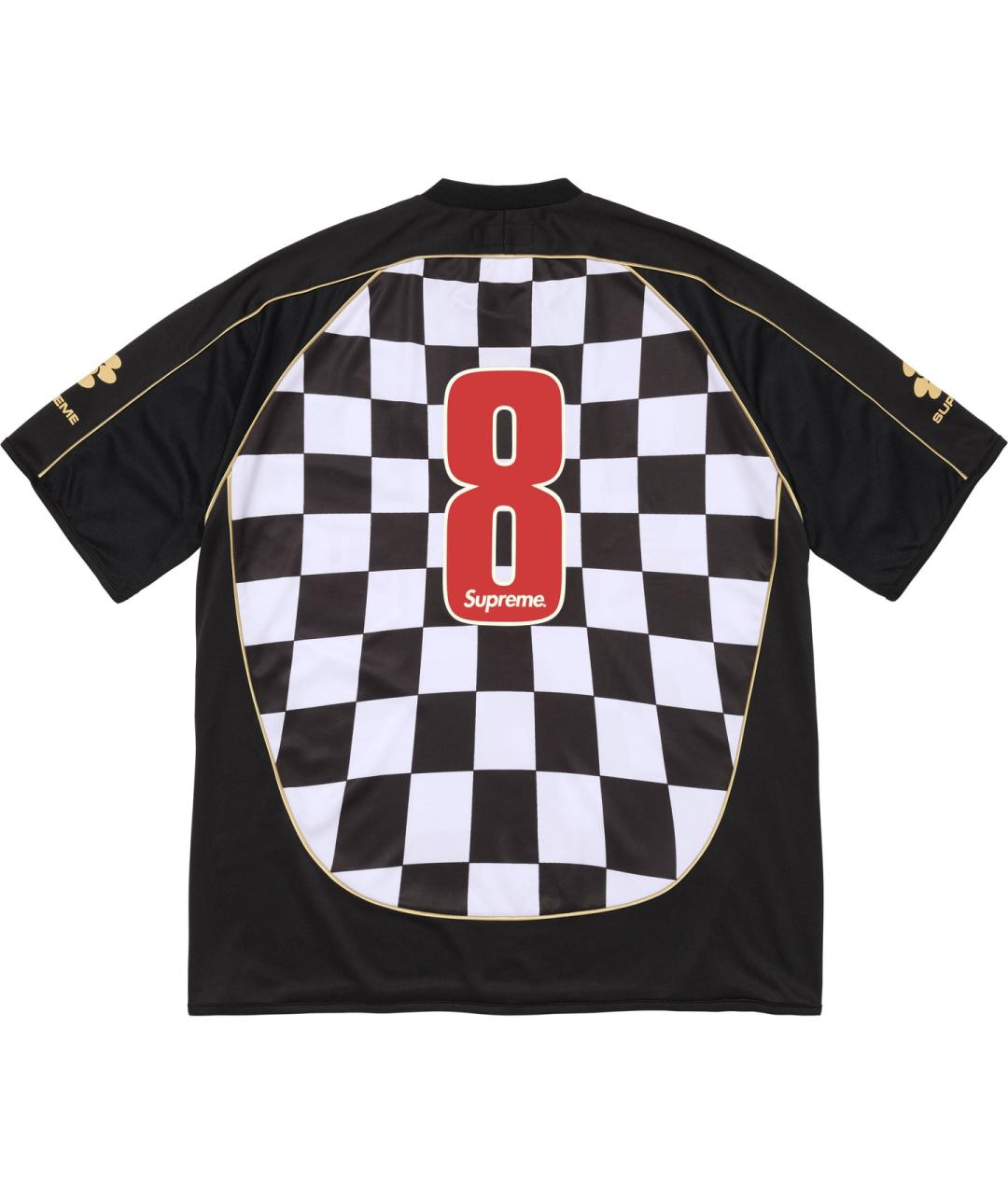 SUPREME Черная футболка, фото 2