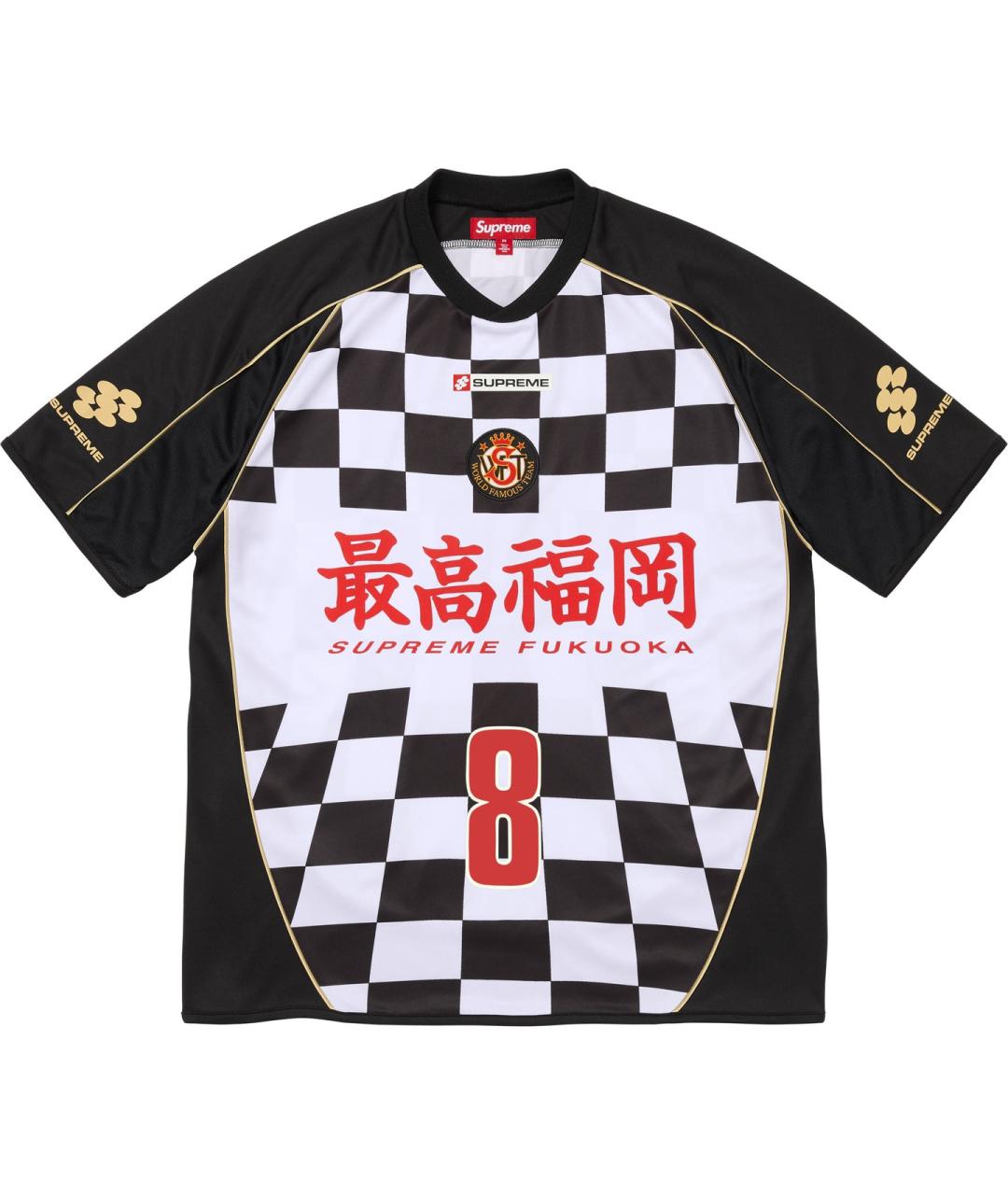 SUPREME Черная футболка, фото 1