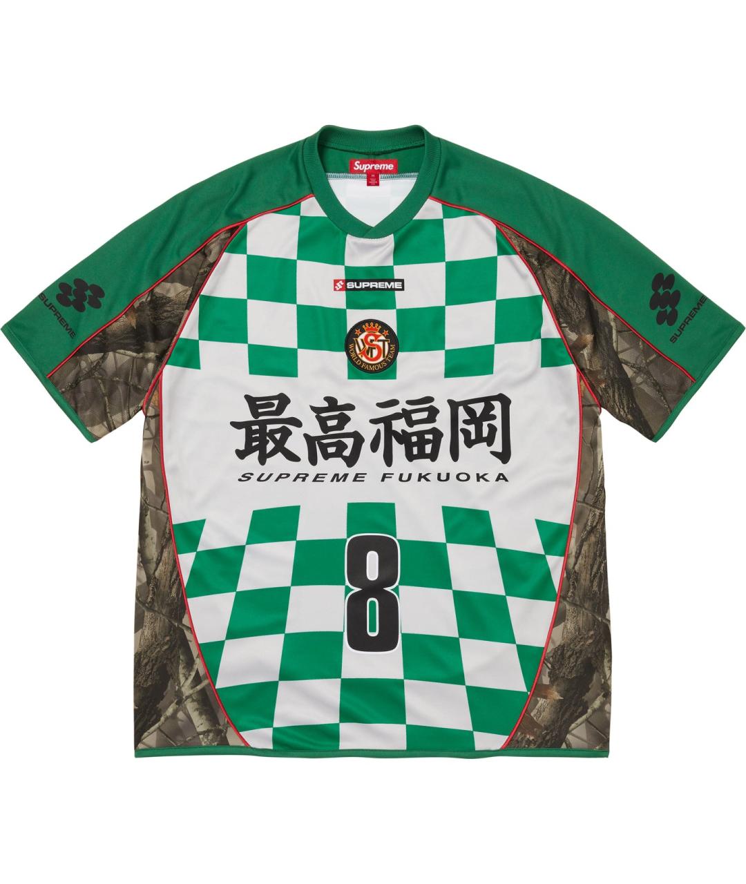 SUPREME Зеленая футболка, фото 1