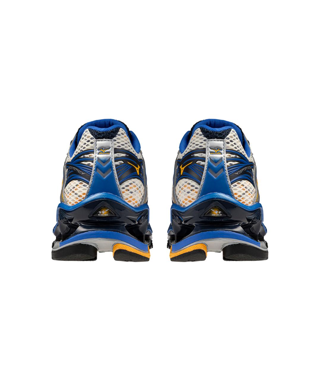 MIZUNO Синие синтетические низкие кроссовки / кеды, фото 4