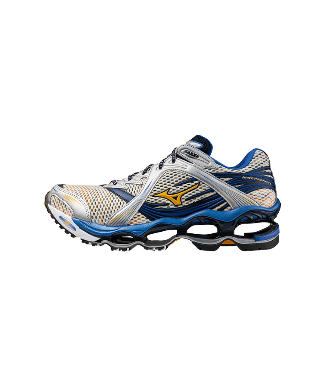 MIZUNO Синие синтетические низкие кроссовки / кеды, фото 6