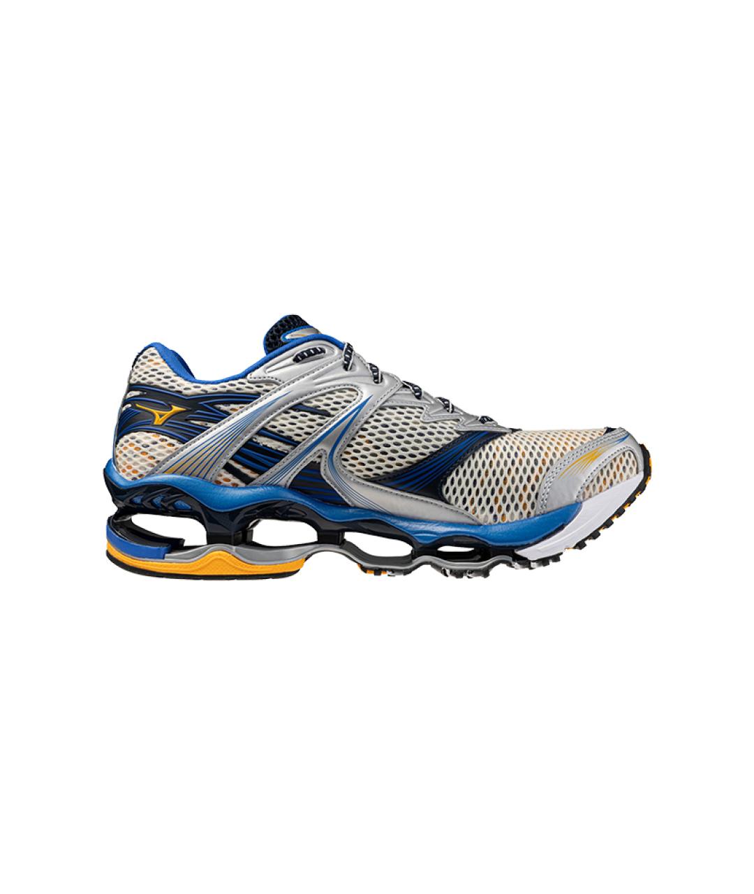 MIZUNO Синие синтетические низкие кроссовки / кеды, фото 2