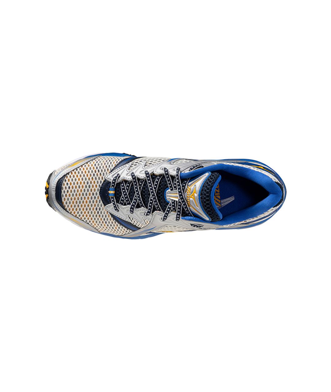 MIZUNO Синие синтетические низкие кроссовки / кеды, фото 3