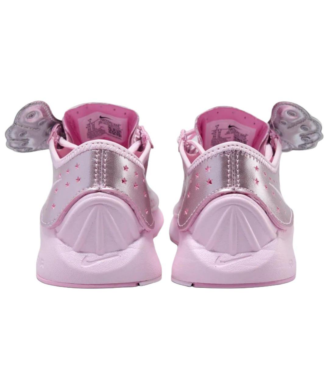 NIKE Розовые кожаные кроссовки, фото 5