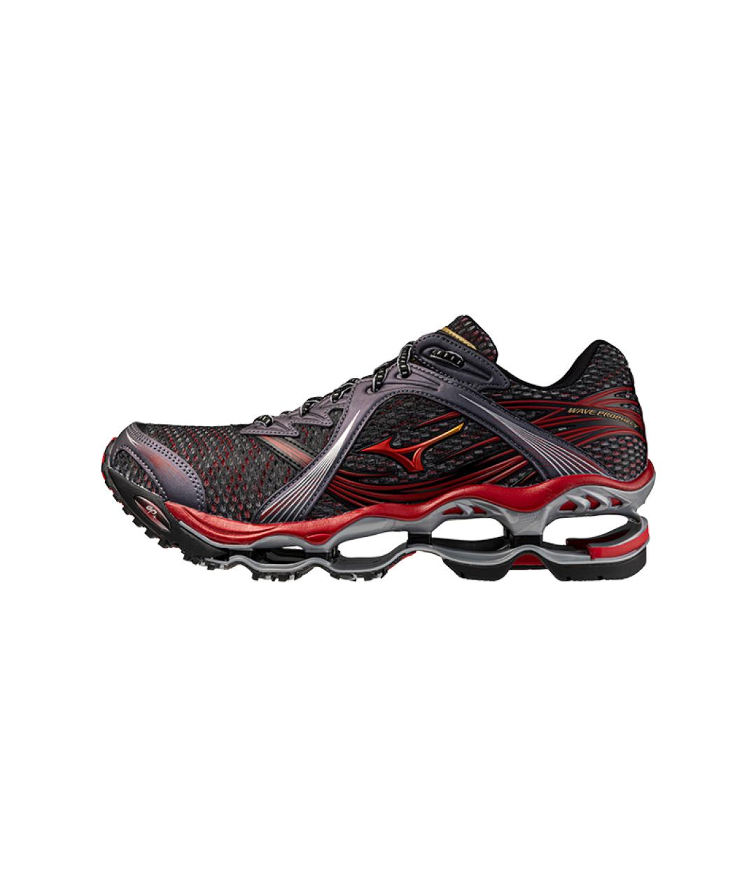 MIZUNO Черные синтетические низкие кроссовки / кеды, фото 6