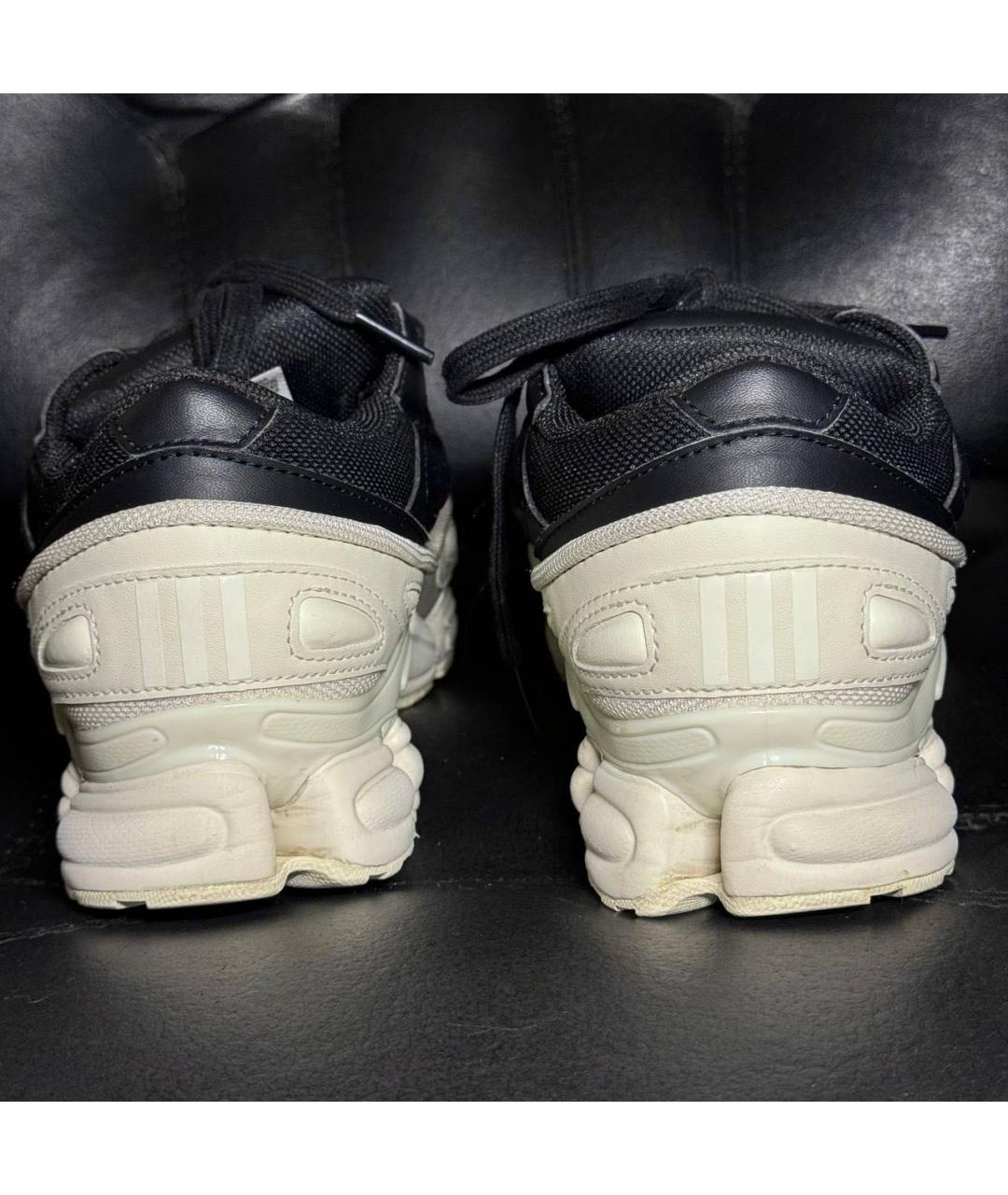 ADIDAS X RAF SIMONS Белые текстильные низкие кроссовки / кеды, фото 2