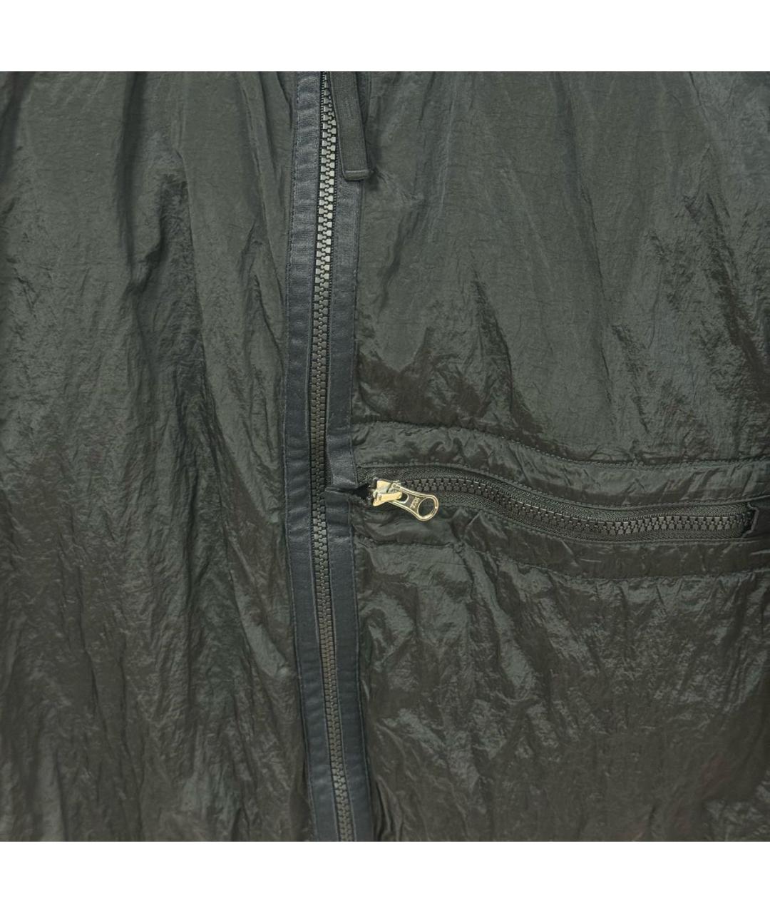 STONE ISLAND Черная полиамидовая куртка, фото 4