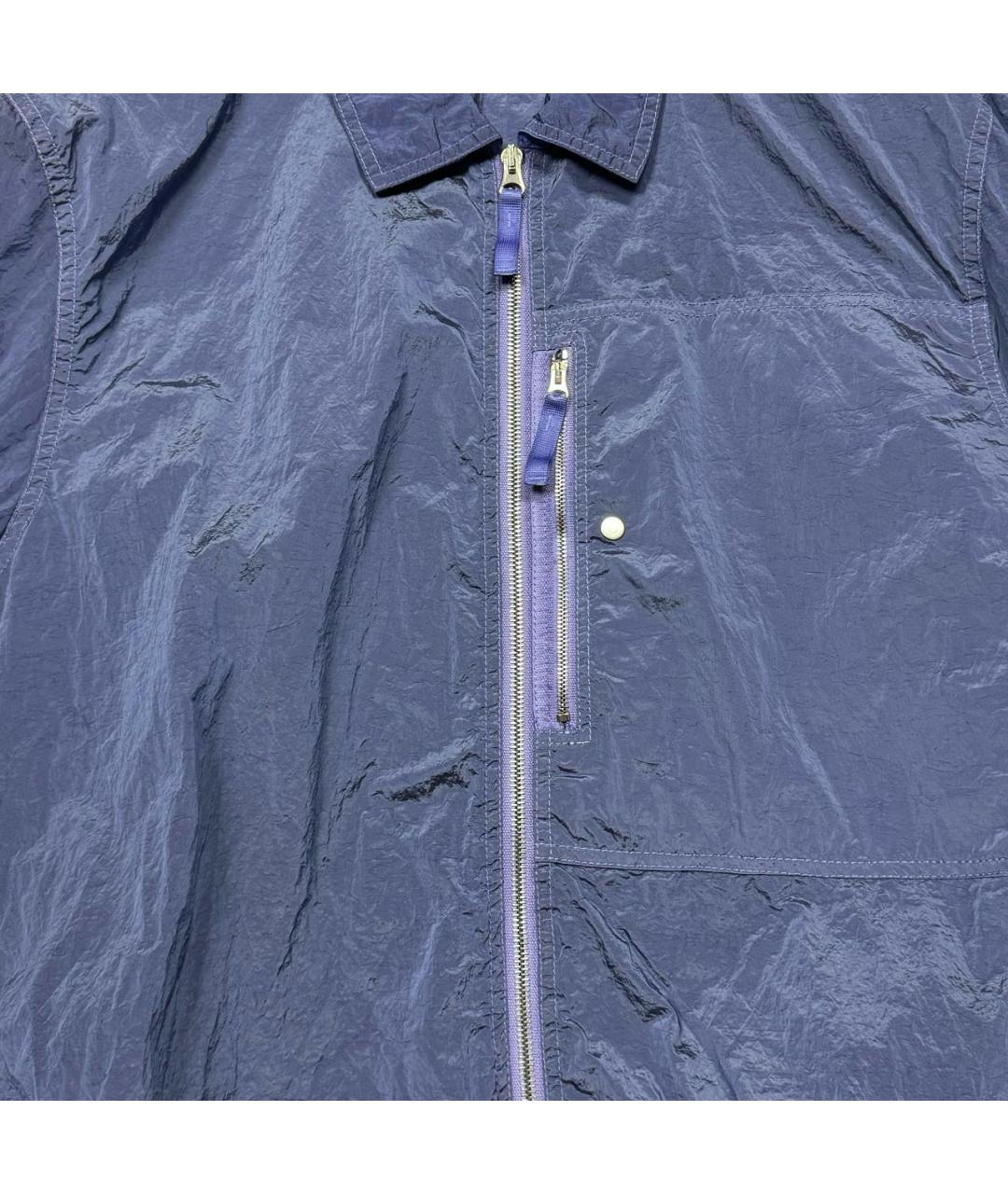 STONE ISLAND Фиолетовая полиамидовая куртка, фото 2