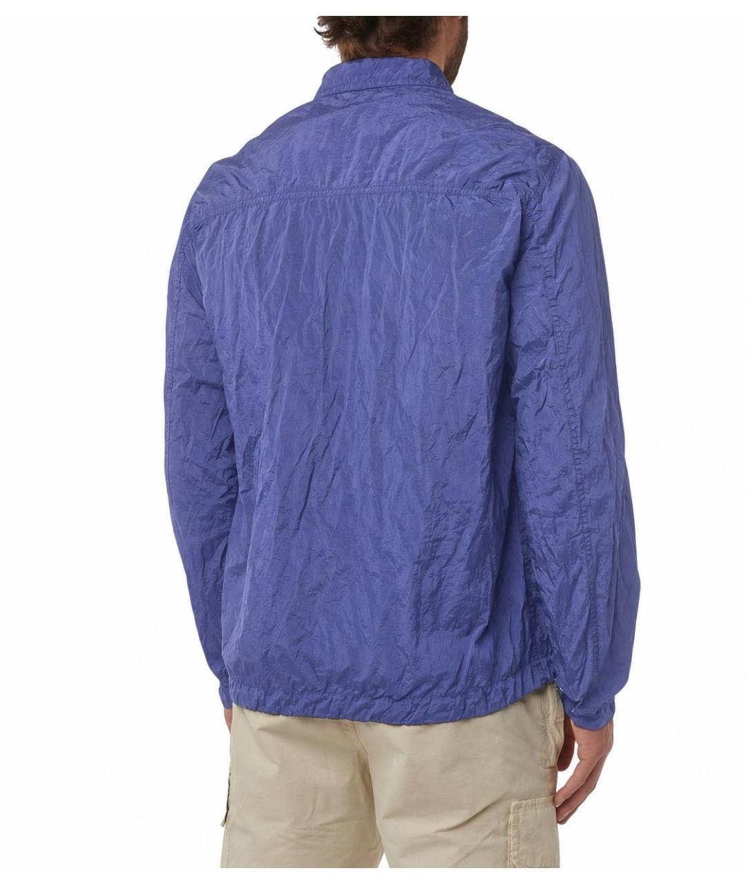 STONE ISLAND Фиолетовая полиамидовая куртка, фото 5
