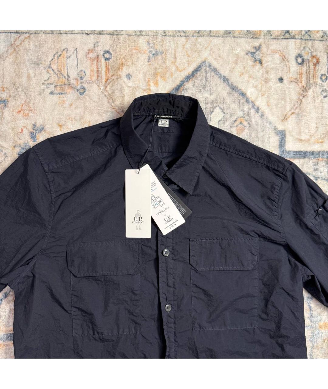CP COMPANY Темно-синяя кэжуал рубашка, фото 2