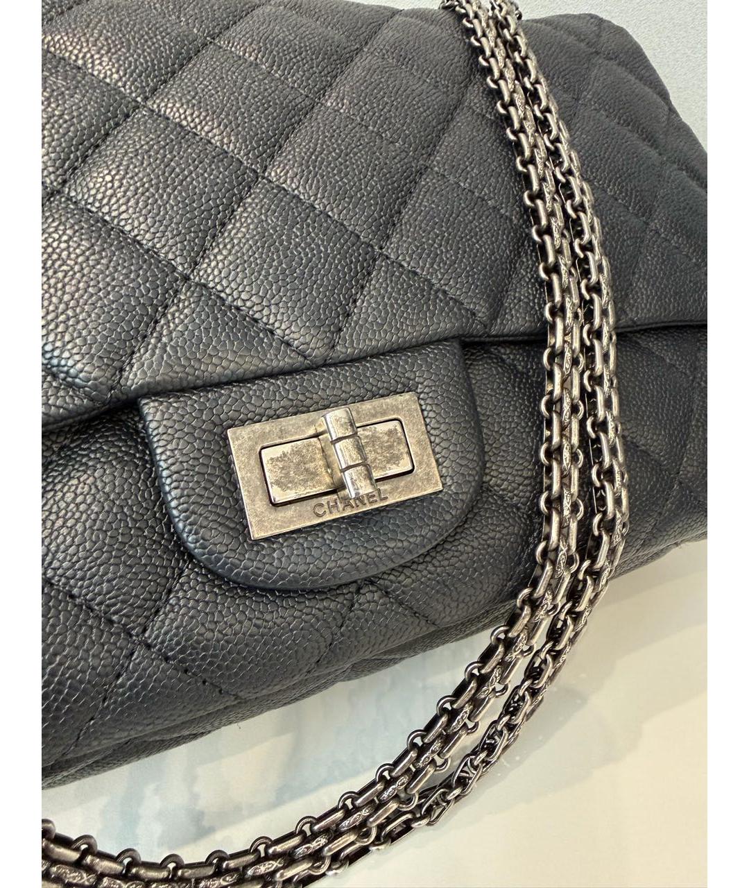 CHANEL Черная кожаная сумка через плечо, фото 3