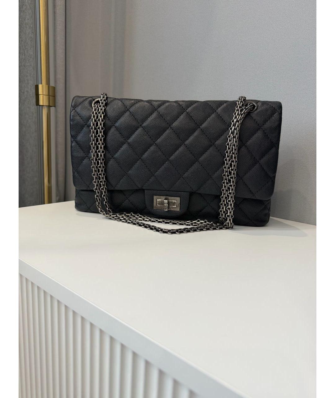 CHANEL Черная кожаная сумка через плечо, фото 9