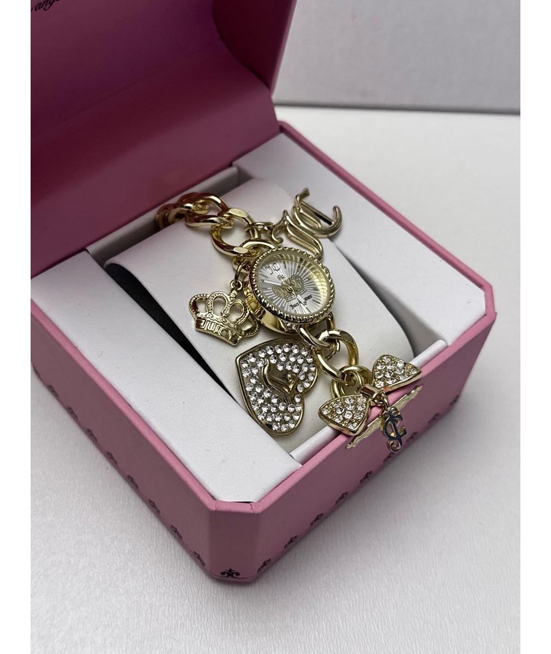 JUICY COUTURE Золотые часы, фото 2