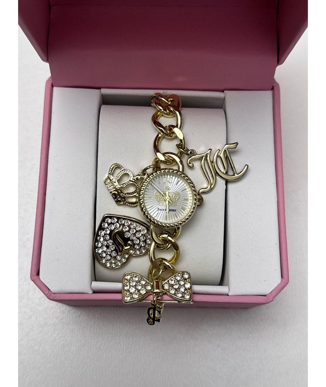 JUICY COUTURE Золотые часы, фото 4