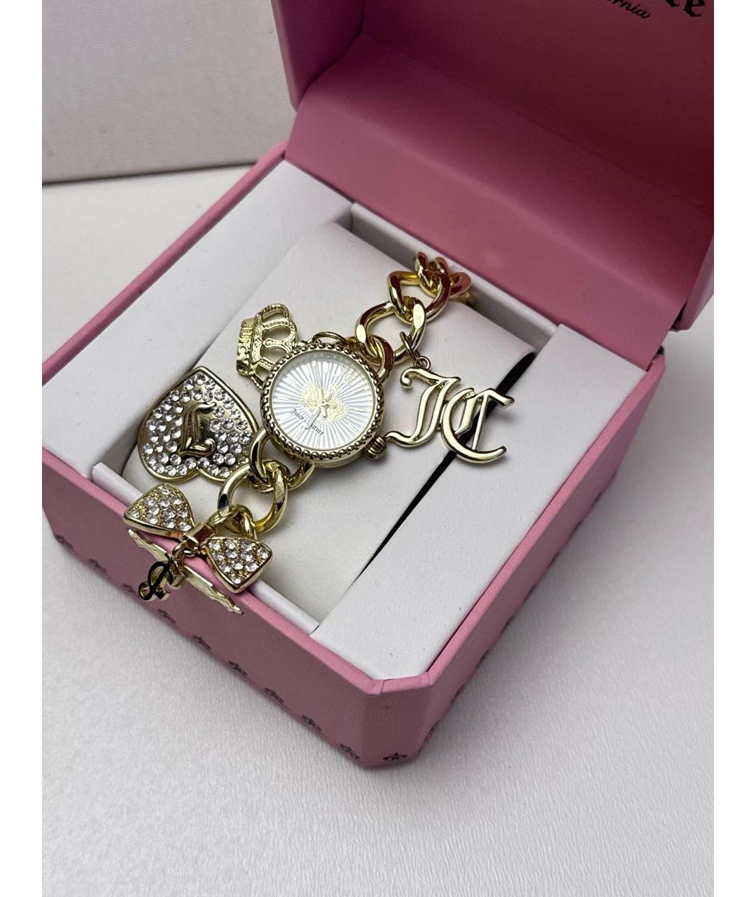 JUICY COUTURE Золотые часы, фото 3