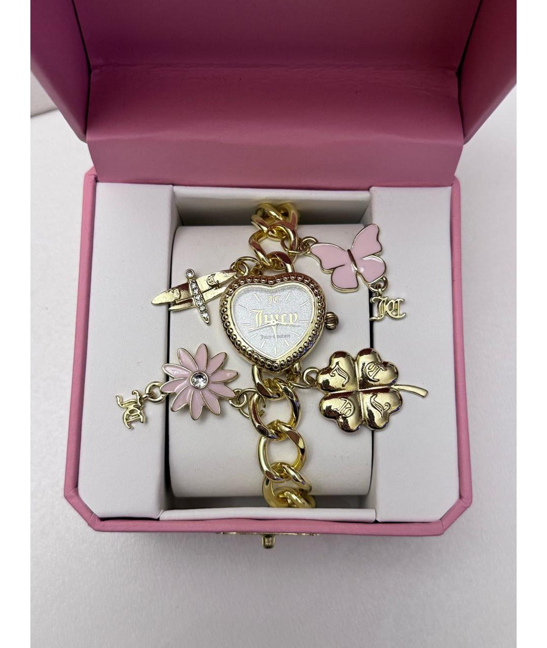 JUICY COUTURE Золотые часы, фото 4