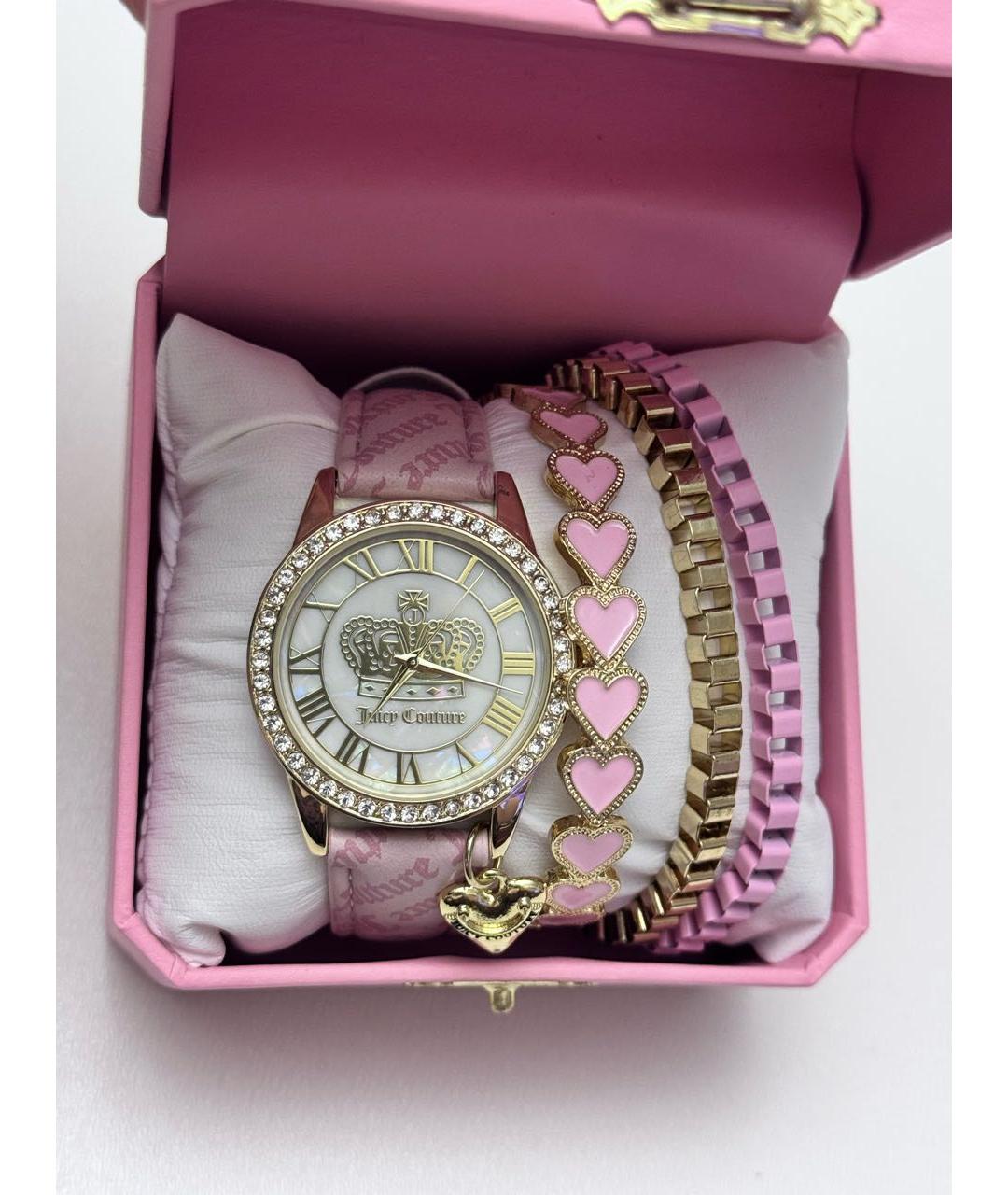 JUICY COUTURE Розовые часы, фото 4
