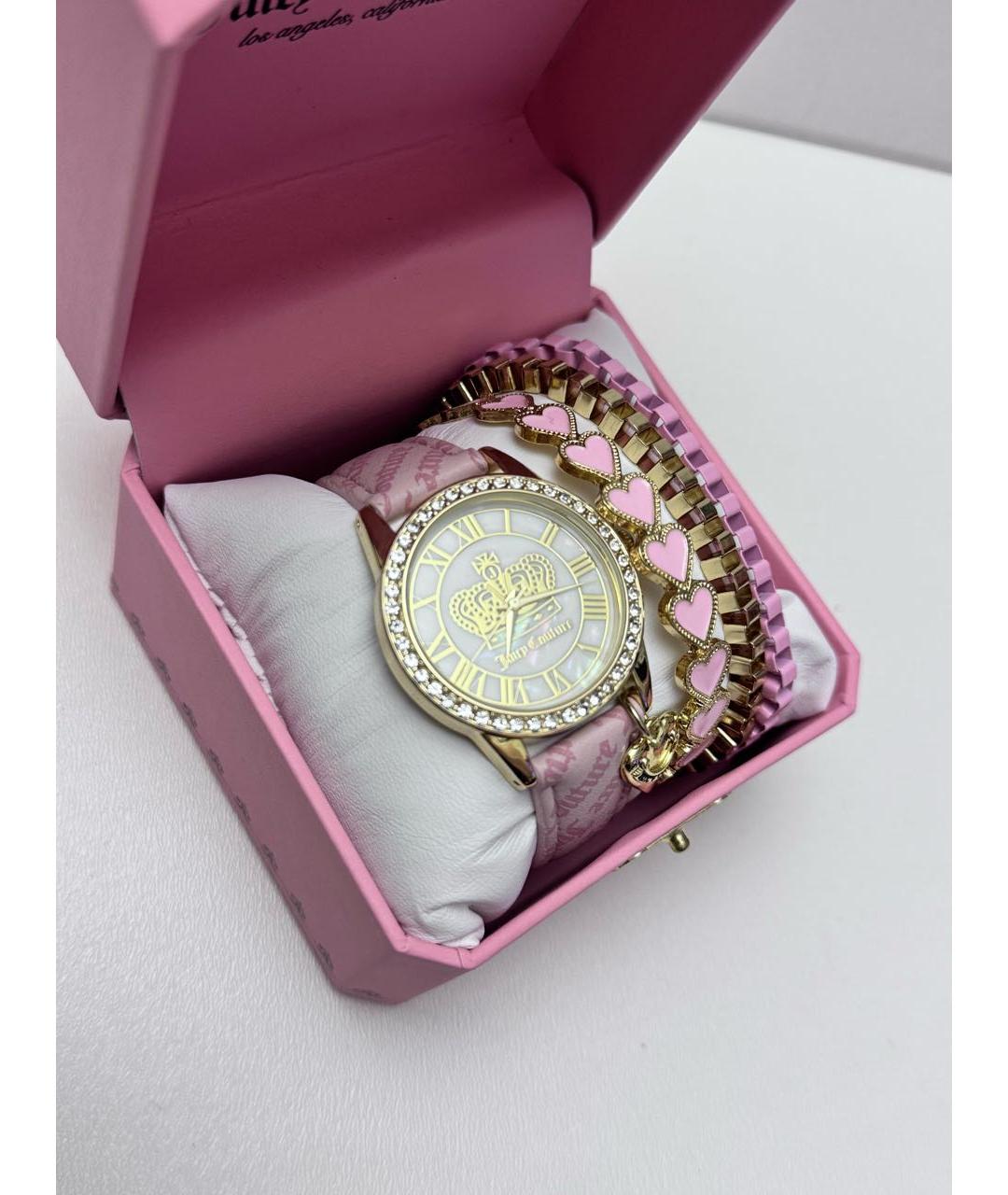 JUICY COUTURE Розовые часы, фото 3