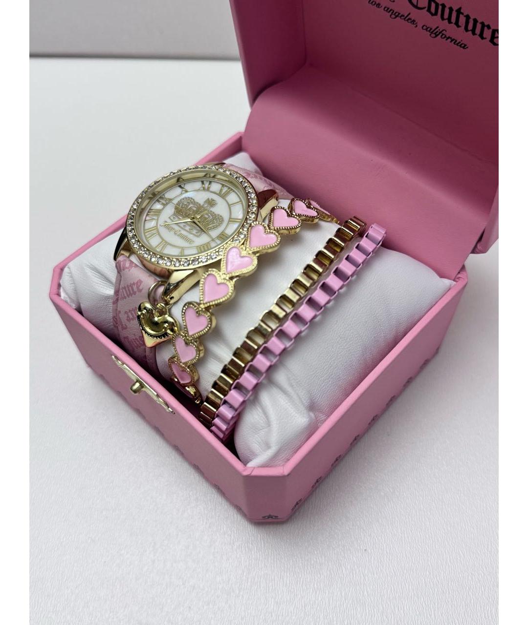 JUICY COUTURE Розовые часы, фото 2