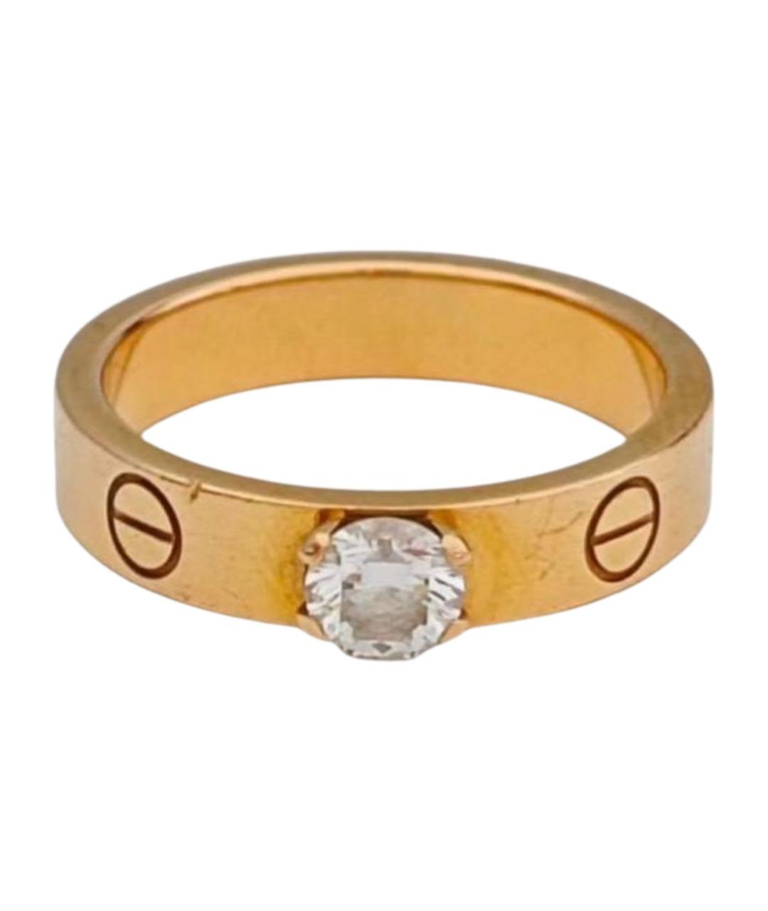 CARTIER Золотое кольцо из розового золота, фото 1