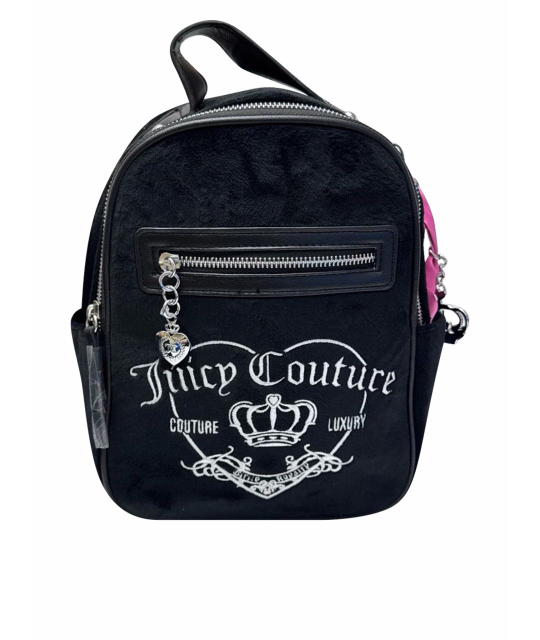 JUICY COUTURE Черный рюкзак, фото 1