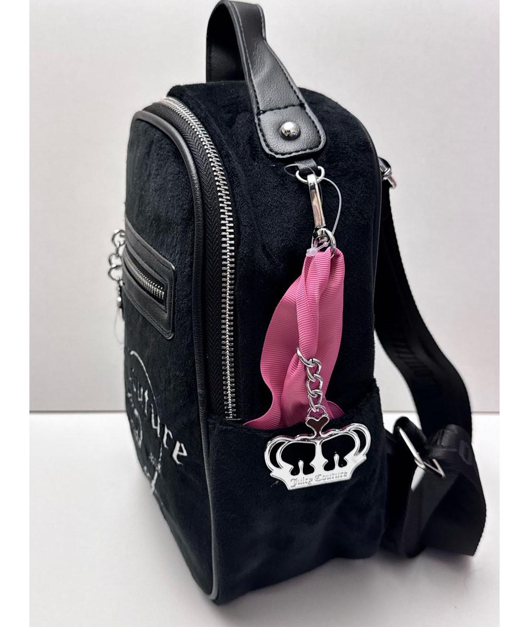 JUICY COUTURE Черный рюкзак, фото 4