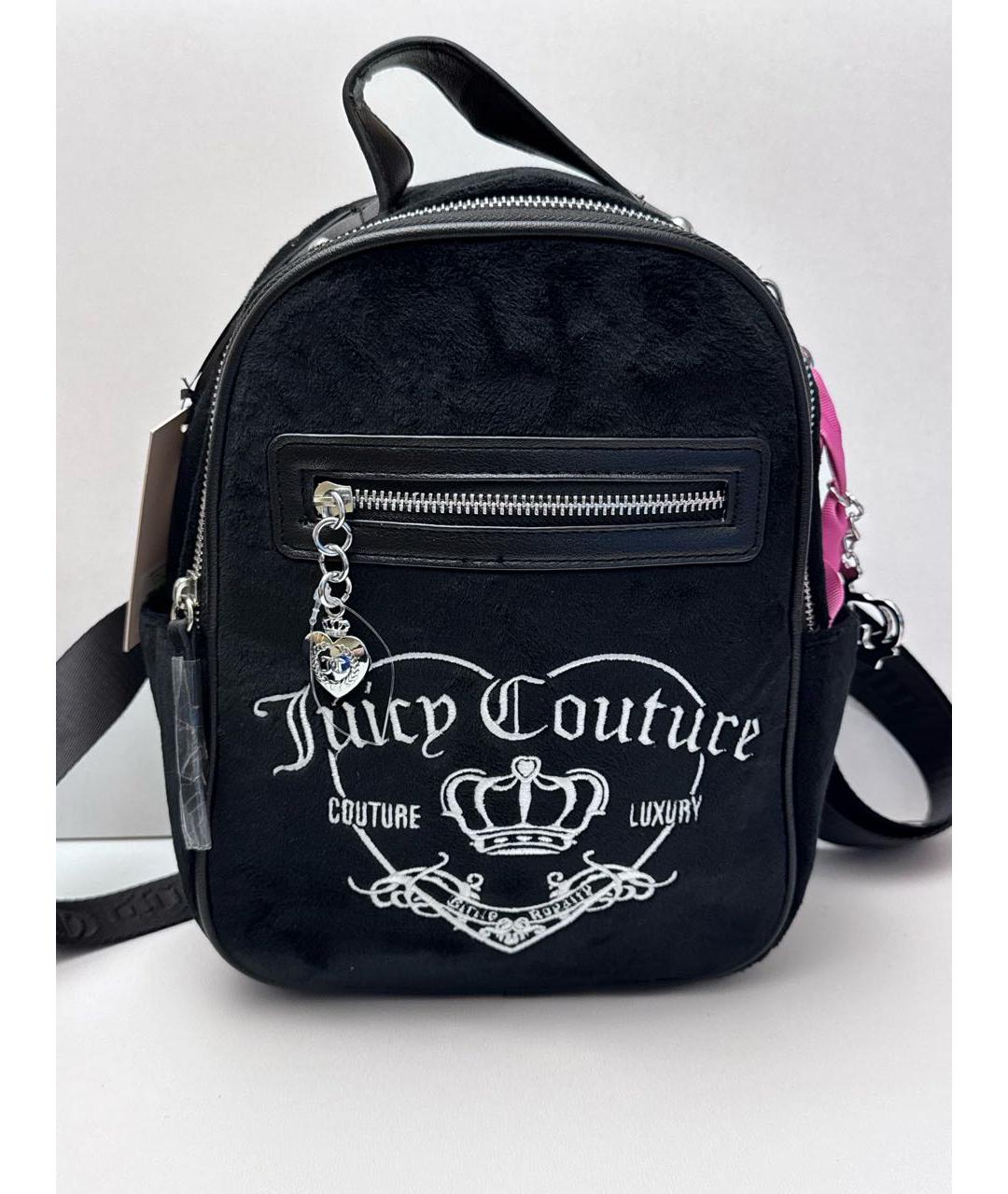 JUICY COUTURE Черный рюкзак, фото 5
