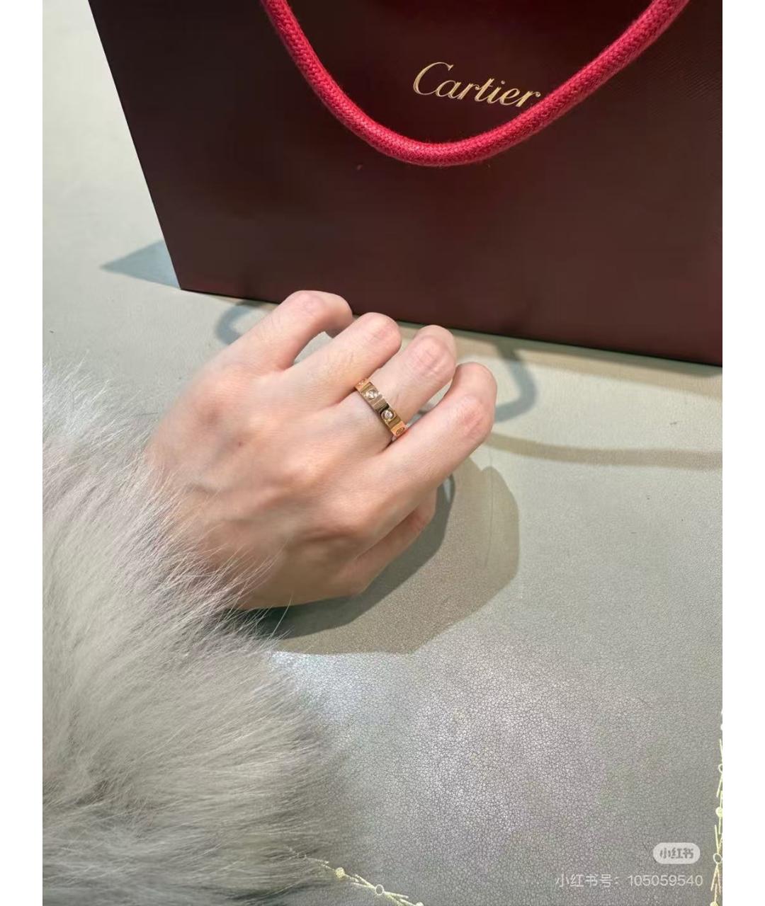 CARTIER Золотое кольцо из розового золота, фото 2