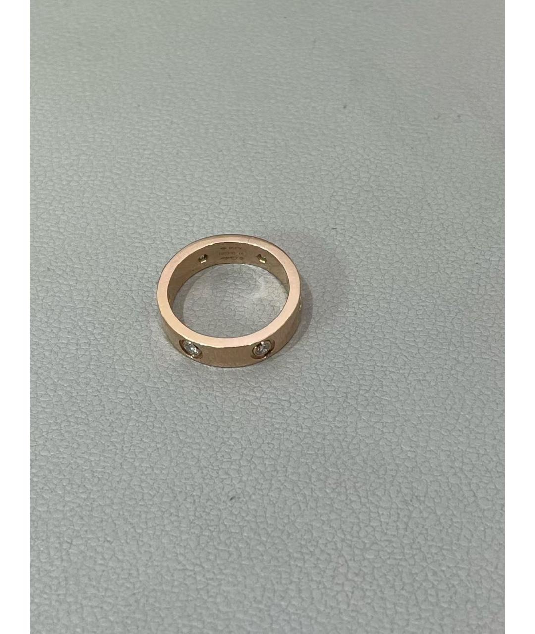 CARTIER Золотое кольцо из розового золота, фото 3