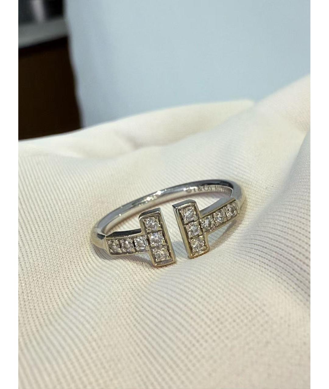 TIFFANY&CO Серебряное кольцо из белого золота, фото 3