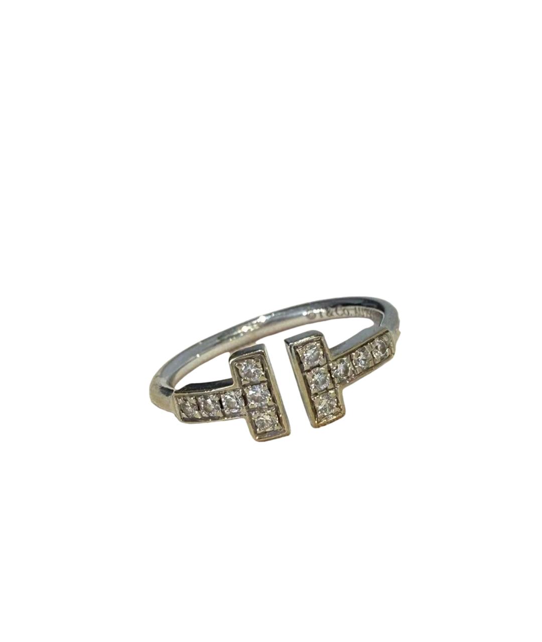 TIFFANY&CO Серебряное кольцо из белого золота, фото 1