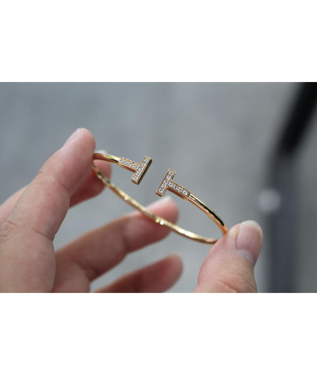 TIFFANY&CO Золотой браслет из розового золота, фото 3