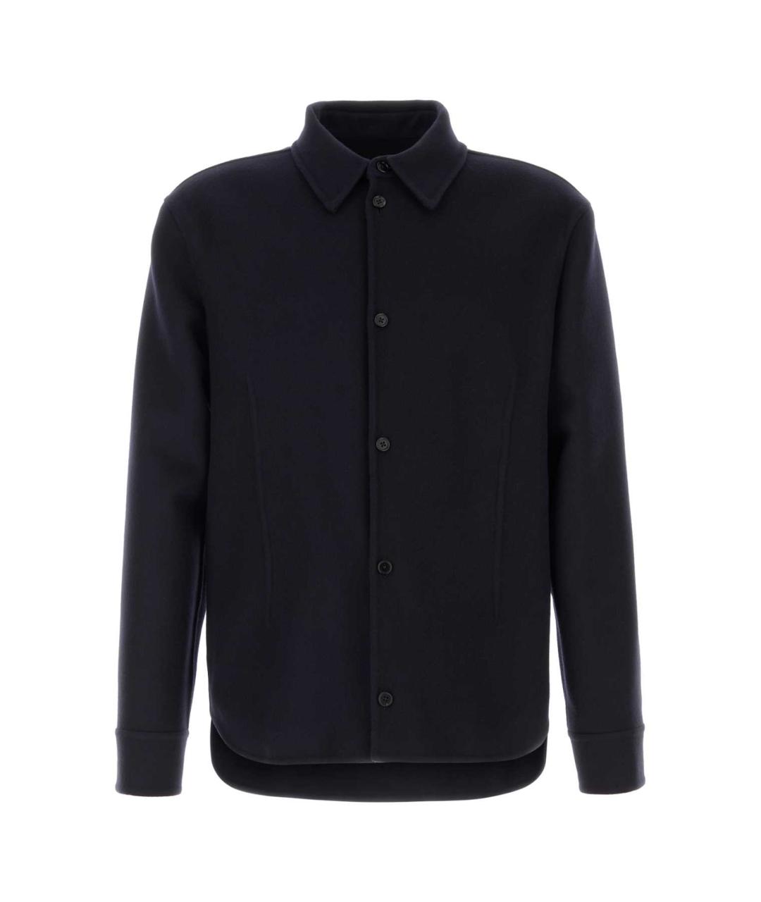 JIL SANDER Синяя шерстяная куртка, фото 1