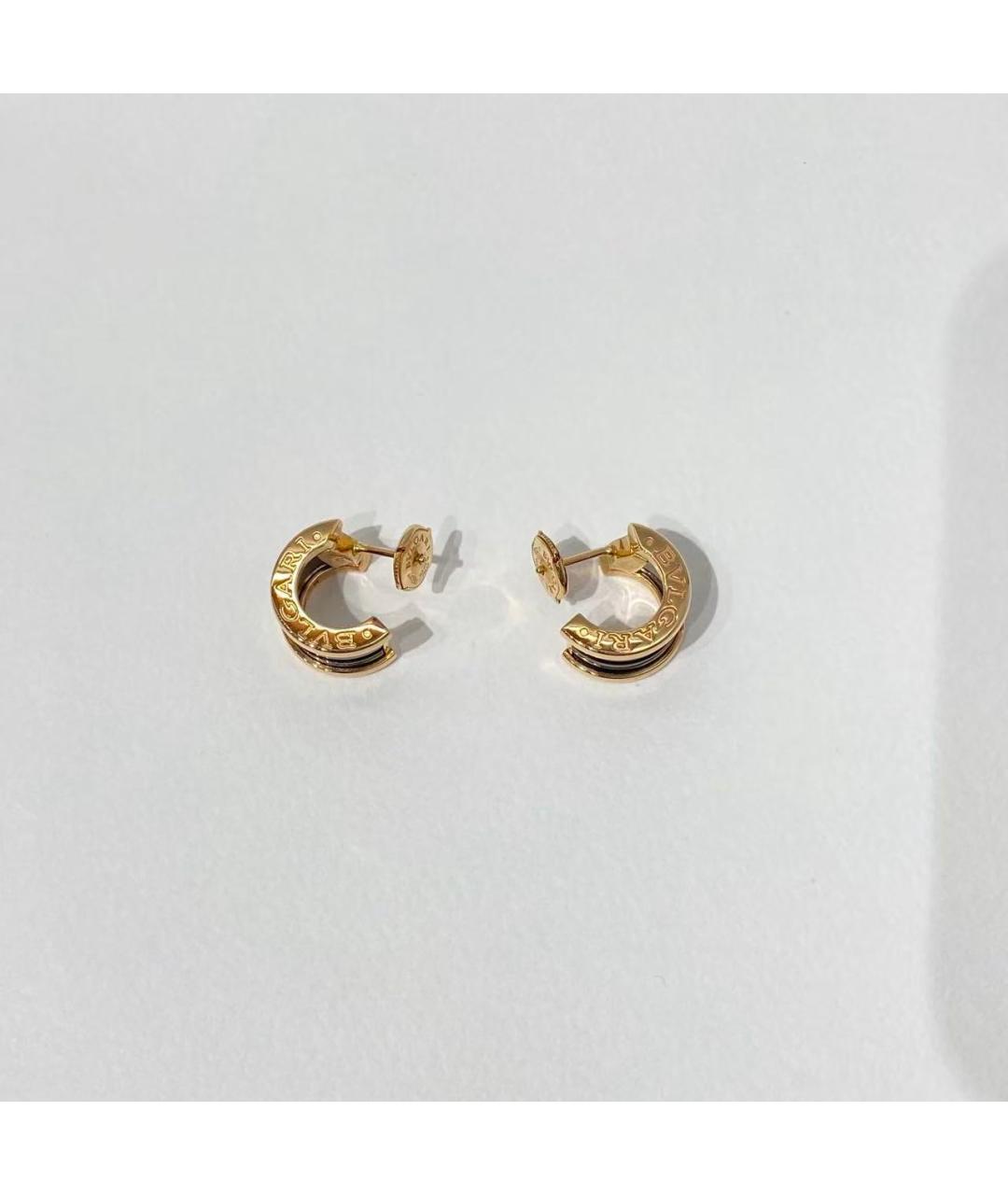 BVLGARI Золотые серьги, фото 5