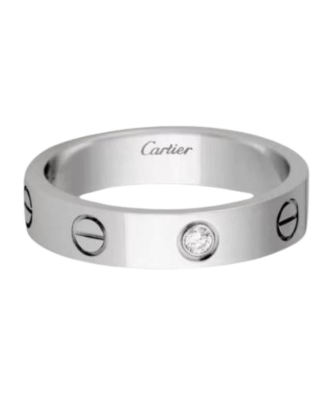 CARTIER Серебряное кольцо из белого золота, фото 1