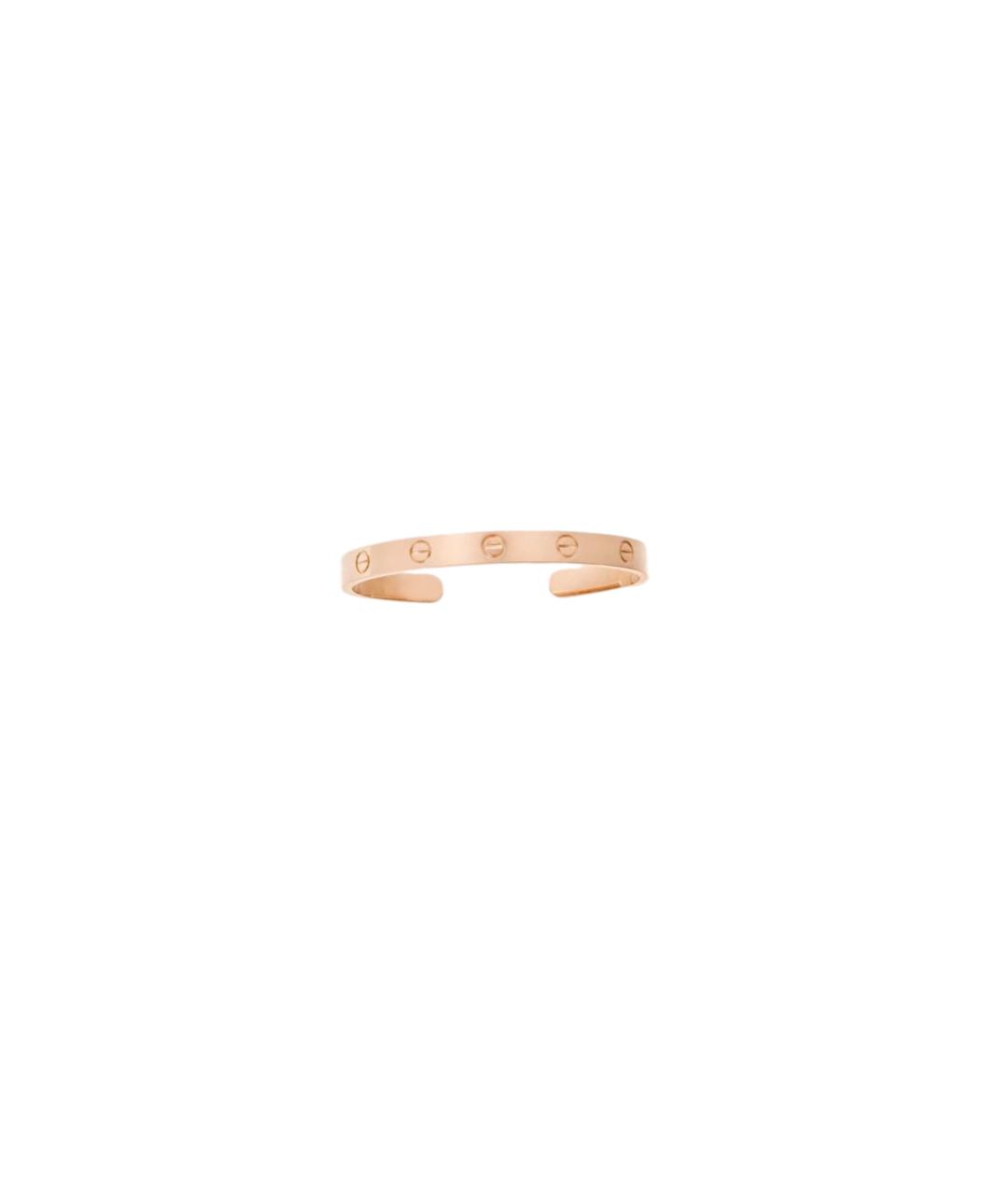 CARTIER Золотой браслет из розового золота, фото 5