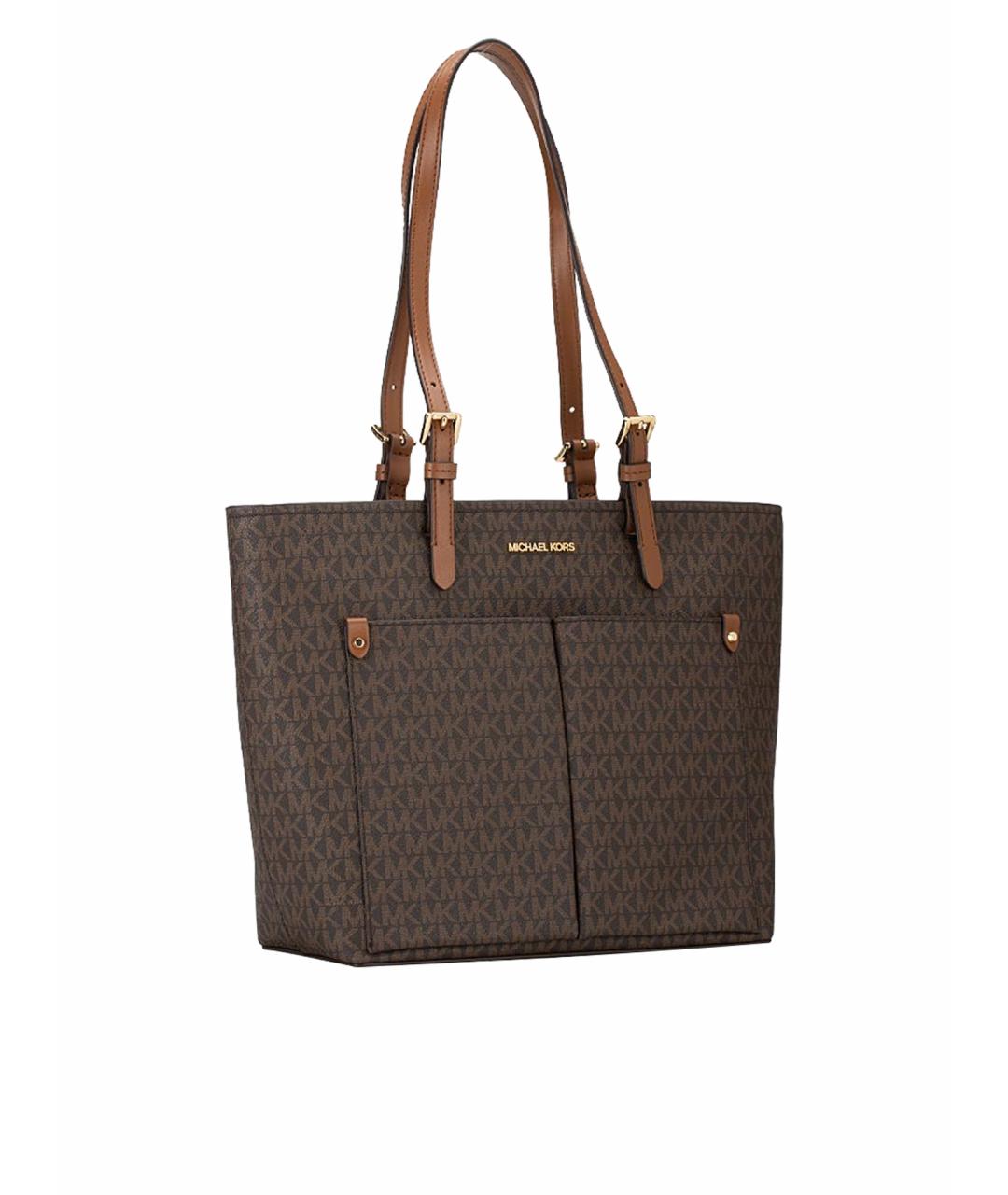 MICHAEL KORS Коричневая сумка тоут, фото 1