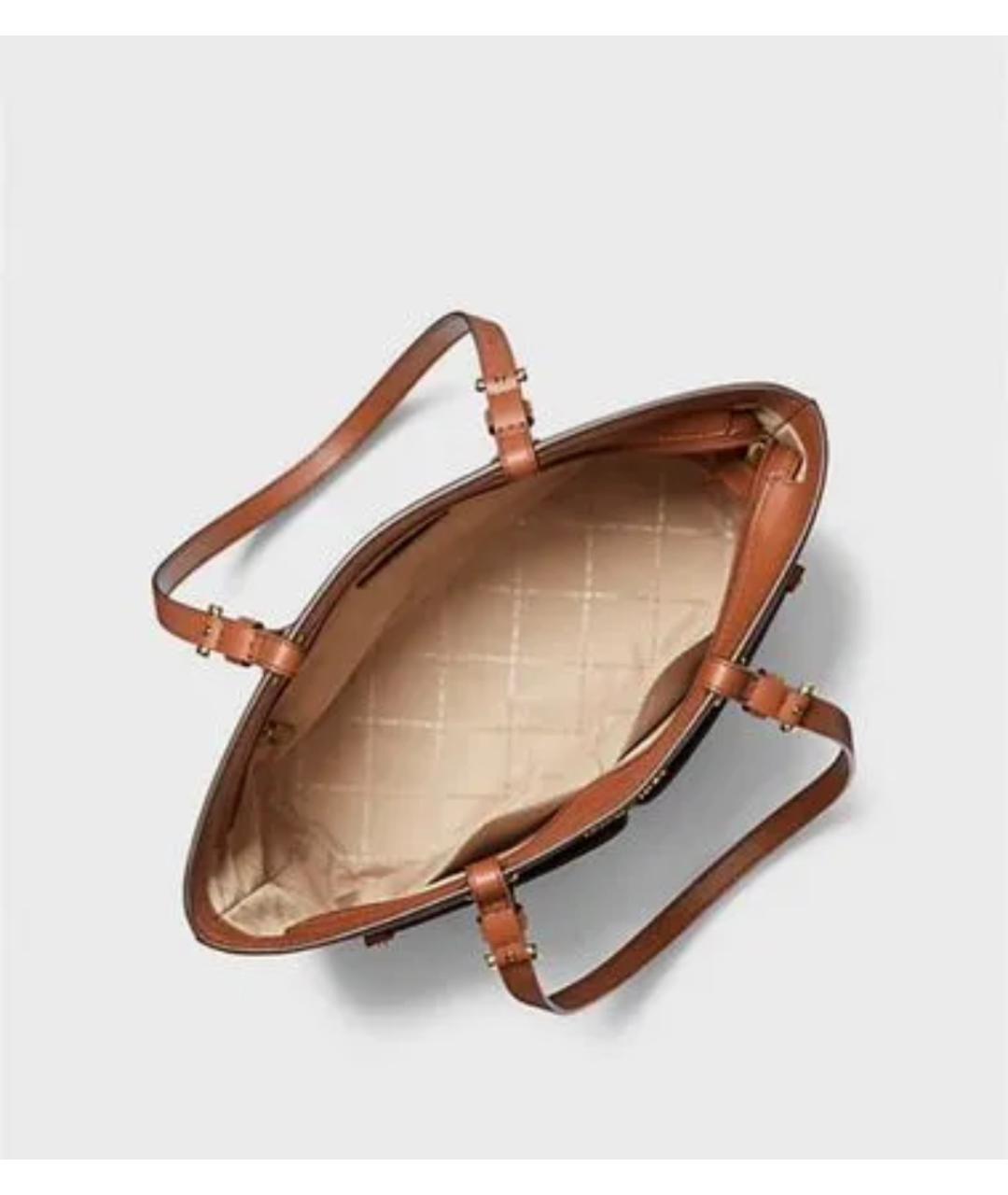 MICHAEL KORS Коричневая сумка тоут, фото 9